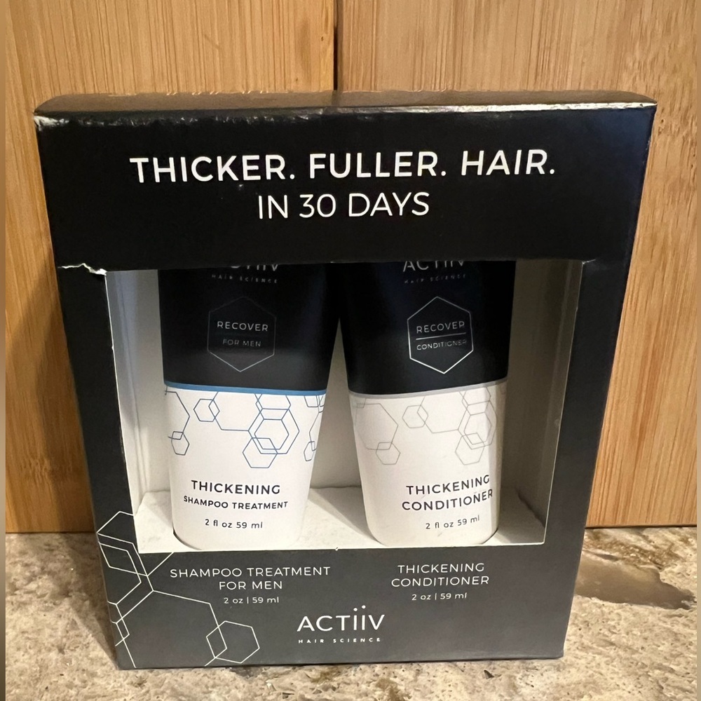 Hair Science Thickening Shampoo and Conditioner Set